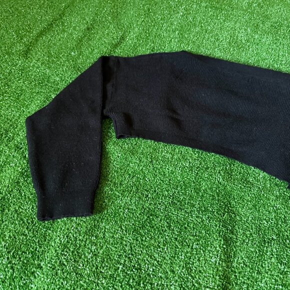 Shein Tween Girl Drop Shoulder Crop Long Sleeve Open Front  Cardigan Size 10Y - Picture 8 of 8